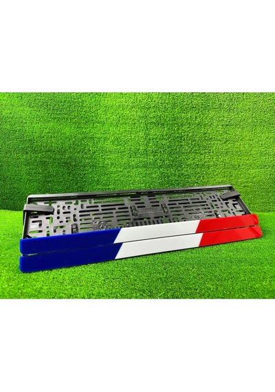Plakam54 Fransa Renkleri 3d Pleksi Araba Plakalığı