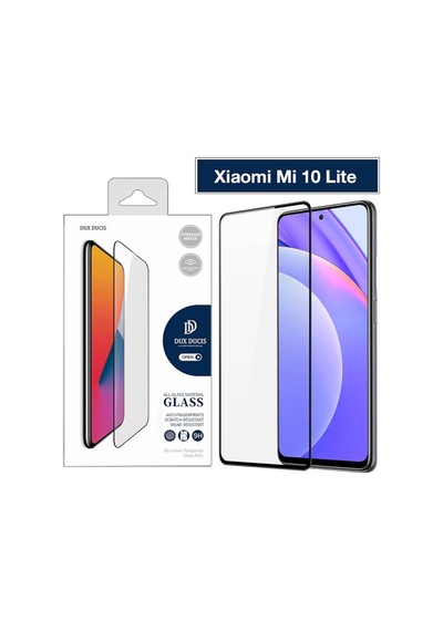 Dux Ducis Full Kaplama Xiaomi Mi 10 Lite Cam Ekran Koruyucu Siyah (524128467)