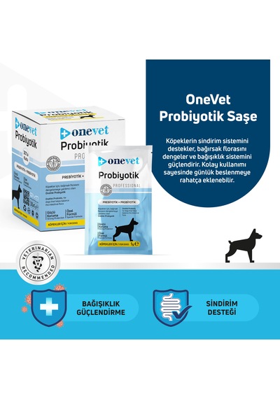 Onevet Probiyotik Saşe 30x1 Gr Köpek