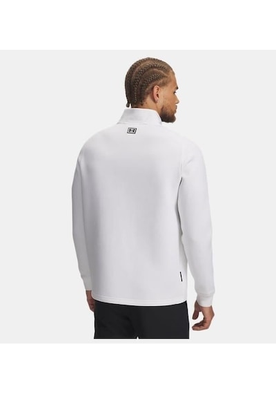 Under Armour Ua Drive Pro Hybrid Yarım Fermuarlı Sweatshirt-31715 beyaz