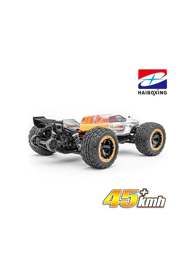 Haıboxıng 1/16th Scale 4wd Brushless Truck Uzaktan Kumandalı Araba Rtr Turuncu + 1500 Mah 7.4v 2s 30c Lipo Batarya