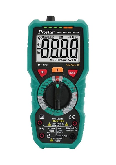 Pro'skit Mt-1707 True-rms Dijital Multimetre