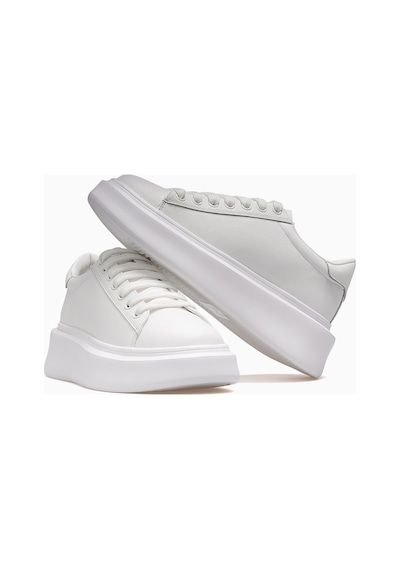 Lufian Grace Kadın Deri Sneaker Ayakkabı 26y 121230109 Beyaz