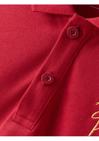 Gsstore Galatasaray Çocuk Ata Polo T-shirt C251280 Kırmızı