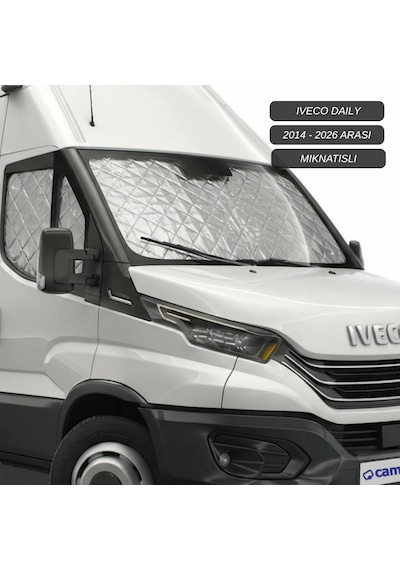 Motokaravan Karavan Ön Ve Yan Camlar İçin Isı Yalıtım Güneşlik Iveco Daily V2 2014 -2026