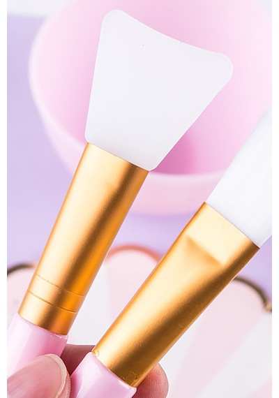 Akıllı Makyaj & Makeup Fırçası Kişisel Jel Silikon Fırça Makyaj Çubuğu Ağda Maske Sürme