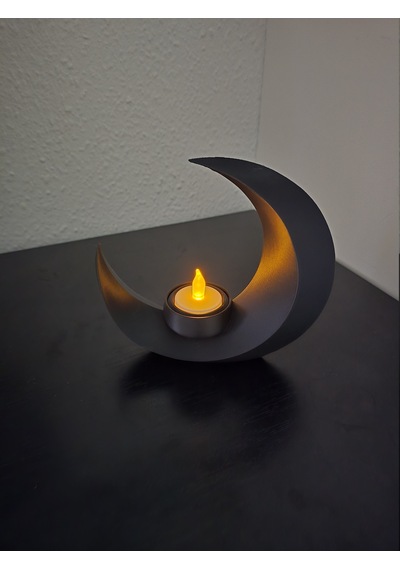 Led Mumluk Modern Ev Dekorasyonu Sevenlere Hediyelik Dekoratif Obje Figür 15 Cm