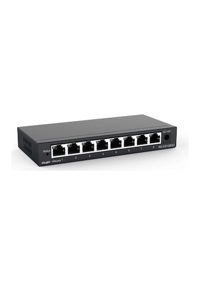 Reyee Rg-es208gc 8 Portlu, 10/100/1000 Gigabit, Yönetilebilir Switch