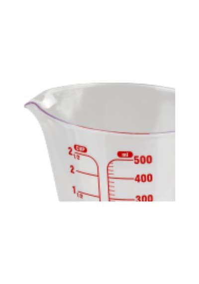 Dereceli Ölçü Kabı 1000 Ml Hacminde 10 Aralıklı Sert Plastik Ölçü Kabı 1l 1, 500 Ml Diğer
