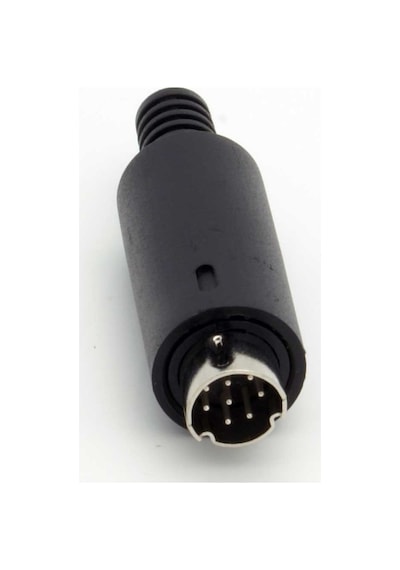 Din Konnektör - Mini - 8 Pin - Erkek