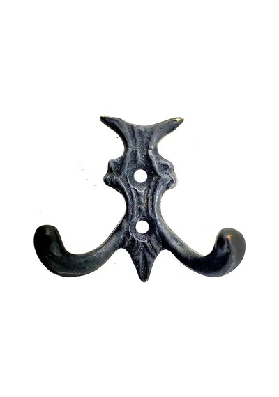 Cntma Antika Tarz Dekoratif Pirinç Koç Çiftli Askı - 50x55mm, Oksit Diğer