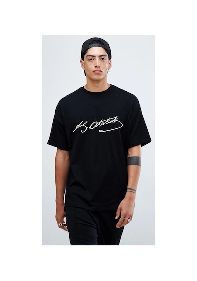 Tarzsokak Atatürk İmza Oversize T-shirt Beyaz
