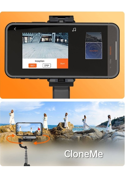 Hohem İsteady Q 2 Eksenli El Tipi Selfie Çubuğu Gimbal