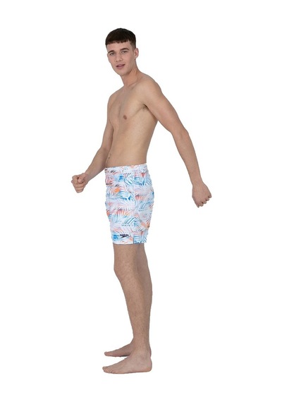 Speedo Vintage Erkek Şort Mayo Beyaz