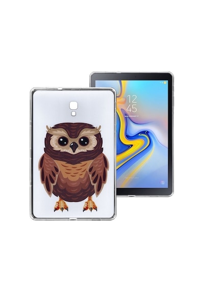 Samsung Uyumlu Galaxy Tab A Sm T590 Baskılı Silikon Kılıf Bk-18