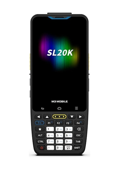 M3 Mobıle Sl20k X/w 2d Karekod Andr.13 4gb/64gb 13mp Wıfı+bluet. 4" Tuşlu Ekran El Terminali Kılıf+ 65505200
