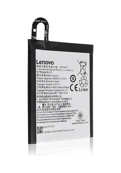 Lenovo K6 Note İle Uyumlu A+ Kalite Pil Batarya Bl270