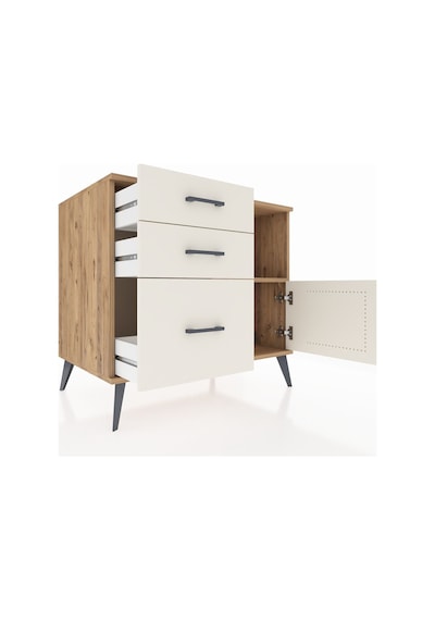 Kronos Şifonyer Tek Raflı 3 Çekmeceli Tek Kapaklı 88x59x80 Çam-aytaşı Aytaşı Kronos Şifonyer Tek Raflı 3 Çekmeceli Tek Kapaklı 88x59x80 Çam-aytaşı Aytaşı