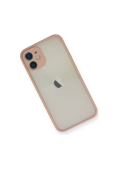 Gld-spt- Newface Apple Uyumlu iPhone 11 Pro Max Kılıf Montreal Silikon Kapak - Pembe