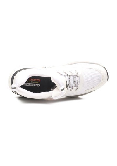 Beyaz Fileli Hafif Esnek Memory Foam Erkek Spor Ayakkabı 2294 M Beyaz - Siyah