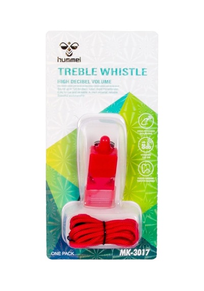 Delux Serisi Antrenör Okul Çalışma Hummel Düdük Treble Whistle Kırmızı