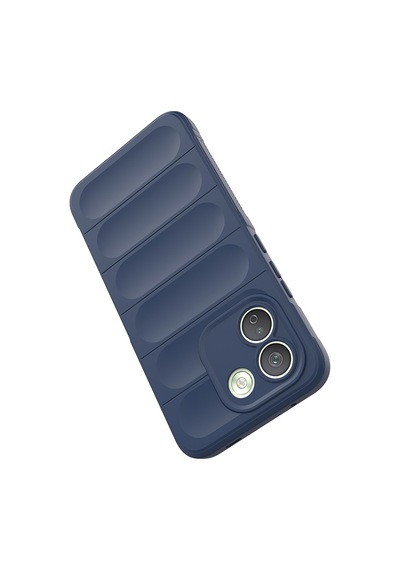Xiaomi Redmi Note 17 Pro Max Kılıf Elde Tutma Kolaylıkla Kaydırmaz Kenar Line Dizayn Optietnik Kapak Lacivert