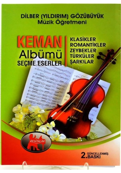 Rs-02 Keman Albümü Seçme Eserler Metod - Dilber Gözübüyük