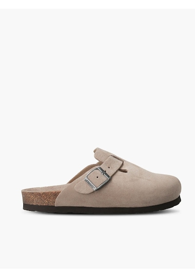 Riva Velour Taupe Terlik Erkek Rıva 105495 Genuins Velour Taupe Riva Velour Taupe