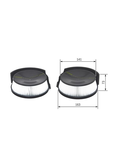 BOSCH 1987432044 POLEN FİLTRESİ VITO 97-03