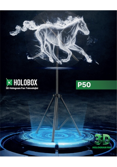 Holobox P50 50cm 3d Hologram Fan