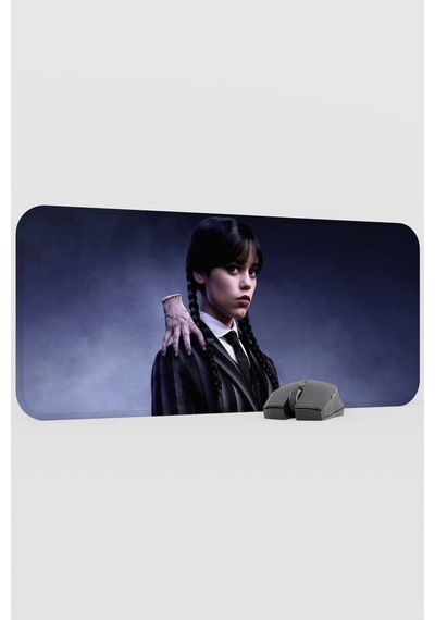 Wednesday V2 70x30 Xl Gaming Kauçuk Kaymaz Taban Mouse Pad Fare Altlığı