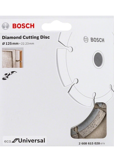 Bosch Eco For Universal 125 mm Elmas Kesici Diskler - 2608615028
