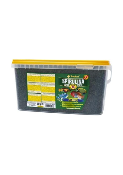 Tropical Super Spirulina Forte Chips 5lt2.6kg