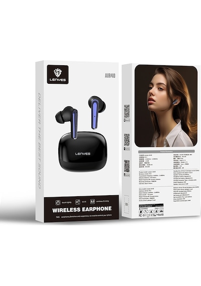 Lenyes Air 40 Bluetooth 5.3  Kulak İçi Kulaklık