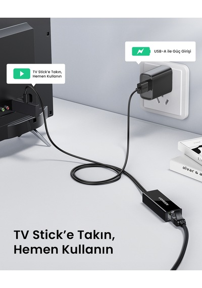 Ugreen Usb-a To Ethernet Rj45 Adaptör, 30985