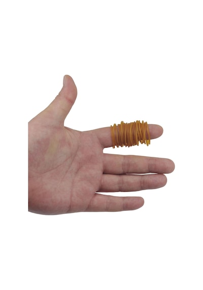 Ekoset Kauçuk Paket Ambalaj Para Lastiği 40'Lık 1 Kg 40Mm