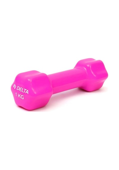 1 Kg X 1 Adet Deluxe Pvc Kaplama Fuşya Demir Dambıl