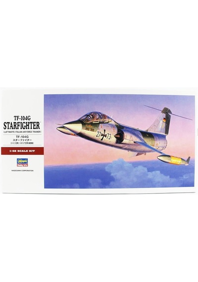 Hasegawa Pt40 7240 1/48 Ölçek, Tf-104g Starfighter Luftwaffe/ıtalian Air Force Trainer , Savaş Uçağı Plastik Model Kiti-57111