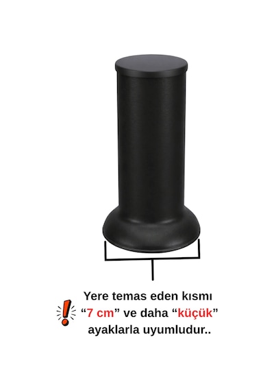 Robot Süpürge İçin Doğal Ahşap Koltuk Baza Yükseltici, "6 Cm Yükseltir" Oyuklu Takoz 1 Adet