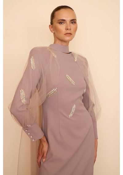 Senna Vanessa Dress Gizemli Lila Lila