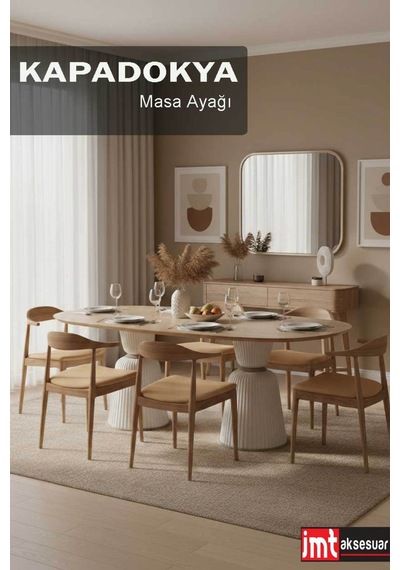 Kapadokpa 72 Cm 2 Adet Yemek Masası, Ofis Ve Toplantı Masası Ayağı Beyaz Beyaz