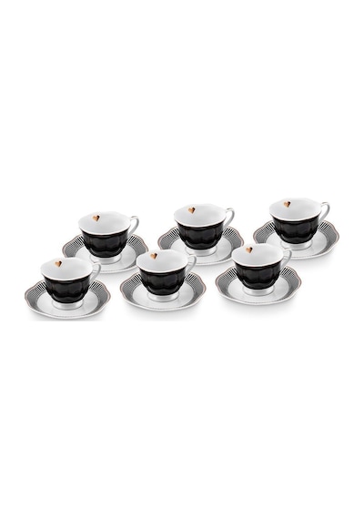 Karaca  Piraye 6 Kişilik Kahve Fincan Takımı 80 ml