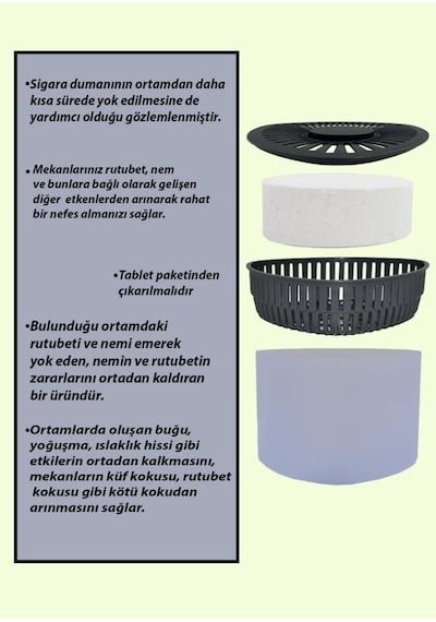 Nem Alıcılı ve Rutubet Giderici Aparat - 500 Gr - Üçgen Lavanta