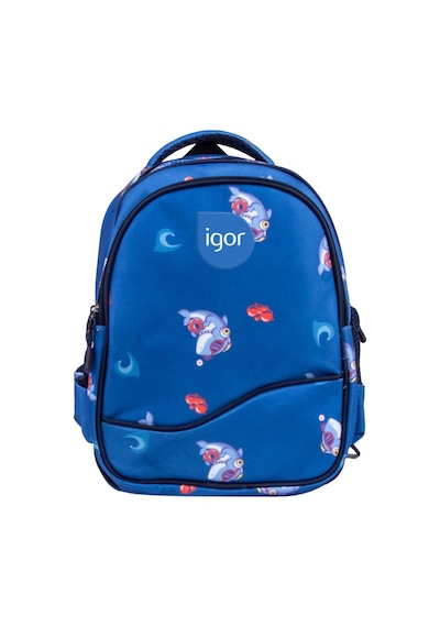 Igor Mavi Çocuk Sırt Çantası Bp10002-shark Karışık/Çok Renkli