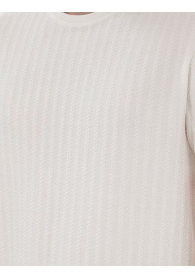 Pierre Cardin Erkek Ekru Tişört 50302581-vr019 Ekru