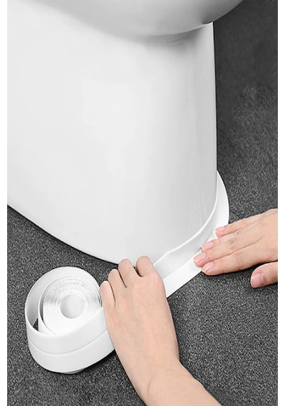 Su Sızdırmaz Geçirmez Lavabo Tezgah Küvet Duş Banyo Mutfak Pencere İzolasyon Şerit Bant 3,2 M X 38mm