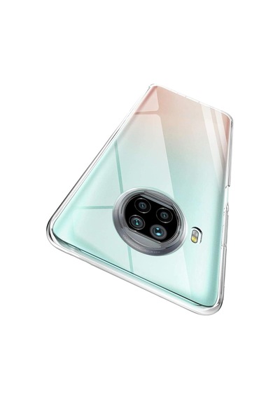 Xiaomi Mi 10t Lite Kılıf Kamera Korumalı Silikon Lux Şeffaf Kapak
