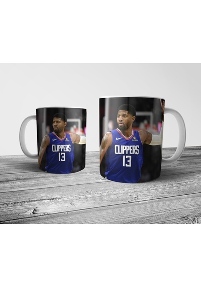 Pixxa Paul George Los Angeles Clippers Kupa Bardak Model 3