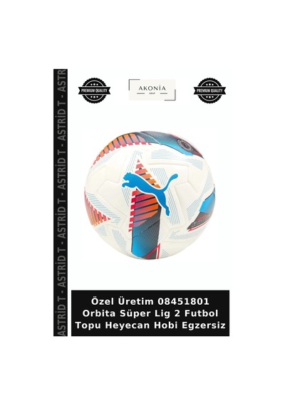 Özel Üretim 08451801 Orbita Süper Lig 2 Futbol Topu Heyecan Hobi Egzersiz Çok Renkli