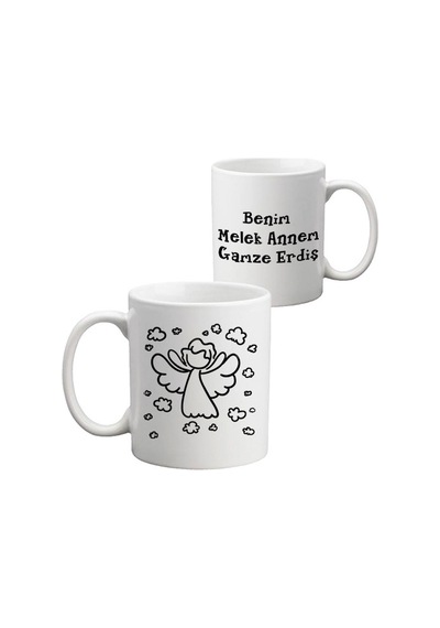 Anneler Günü Hediyesi - Melek Annem Kupa Bardak